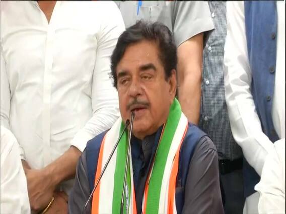 कांग्रेस में शामिल होने के बाद शत्रुघन सिन्हा बोले- बीजेपी वन मैन शो, टू मैन आर्मी बन गई है