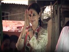 Unfazed by trolling, Urmila Matondkar continues poll campaigning 