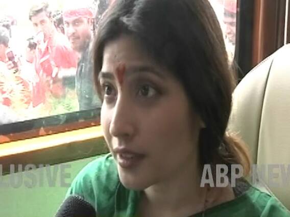 यूपी: ABP न्यूज से बातचीत में डिंपल यादव बोलीं- जनता की मांग पर कन्नौज से चुनाव लड़ रही हूं