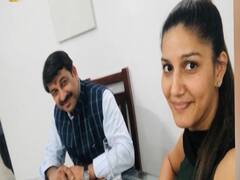 Sapna Choudhary meets Manoj Tiwari again