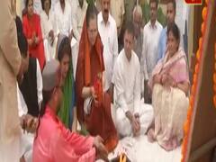 Sonia Gandhi offers prayers ahead of her nomination filing