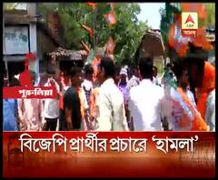 পুরুলিয়ার কোটশিলায় বিজেপি প্রার্থীর মিছিলে হামলার অভিযোগ, বিজেপির গোষ্ঠীদ্বন্দ্বের দিকে আঙুল তৃণমূলের