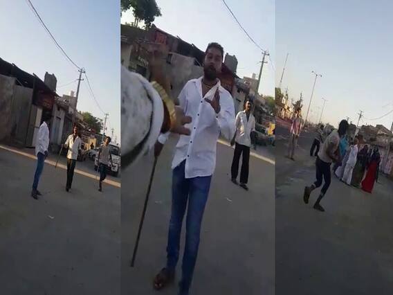 જૂનાગઢઃ અસામાજિકતત્વોએ મતદારોને ધમકાવ્યા, લાકડી લઈ પાછળ દોડતા હોય તેવી વીડિયો વાયરલ