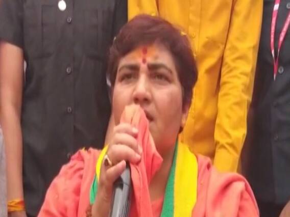 EC seeks report on Sadhvi Pragya's terrorist jibe at Digvijaya