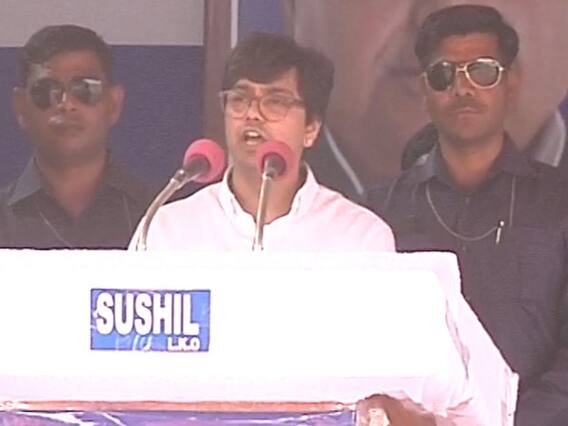 Akash Anand addresses joint gathbandhan rally after EC bans Mayawati from campaigning