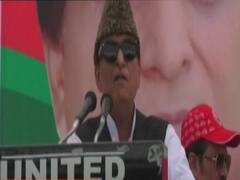 Mayawati did not speak over Azam Khan's controversial comment during Aligarh rally