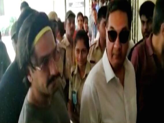 Ranveer Singh stands in queue to cast his vote