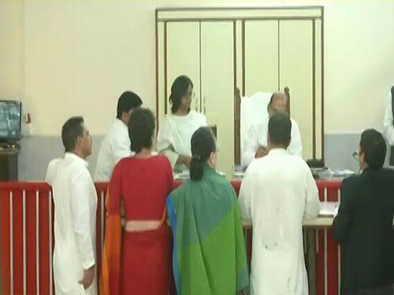 After Wayanad, Congress President Rahul Gandhi files nomination from Amethi