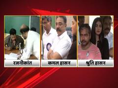 Superstars of Tamil Nadu reach to cast their votes 