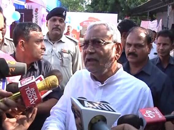Nitish Kumar condemns Sadhvi Pragya's comment on Godse, says BJP should consider expelling her
