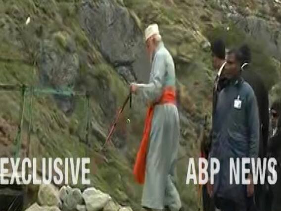 केदारनाथ गुफा में पीएम मोदी कर रहे हैं साधना, कल करेंगे बद्रीनाथ धाम के दर्शन