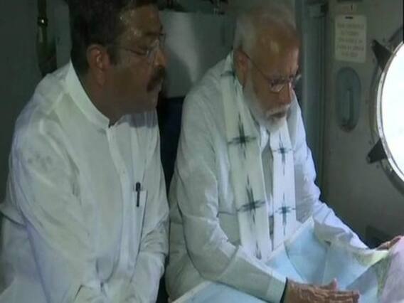 PM મોદીએ ફોની વાવાઝોડાથી પ્રભાવિત ઓડિશામાં કર્યું હવાઇ નિરીક્ષણ, જુઓ વીડિયો
