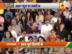 केजरीवाल को थप्पड़ पड़ने के सवाल पर ये गाना गाकर मनोज तिवारी ने दिया जवाब । Shikhar sammelan 2019