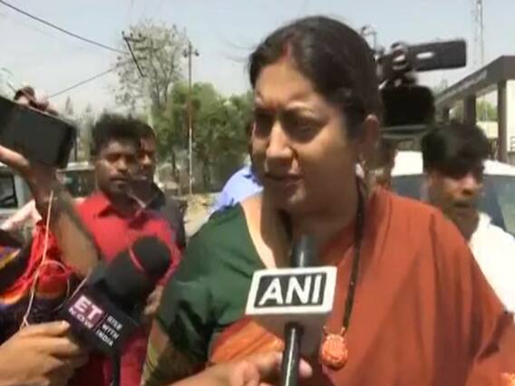 Smriti Irani alleges Rahul Gandhi of booth capturing in Amethi
