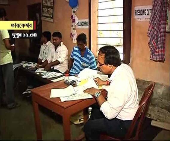 আরামবাগের নস্করপুরে ১১০ নম্বর বুথে তৃণমূল ছাত্র পরিষদ নেতার বিরুদ্ধে ভোটারদের প্রভাবিত করার অভিযোগ, অপসারিত প্রিসাইডিং অফিসার