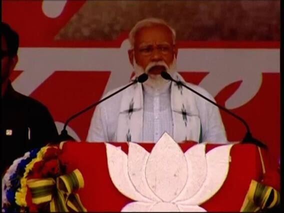 Speed-breaker Didi tried to do politics on cyclone Fani as well: Modi 
