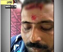 দেগঙ্গায় বিজেপি কর্মীকে মেরে মাথা ফাটিয়ে দেওয়ার অভিযোগ তৃণমূলের বিরুদ্ধে