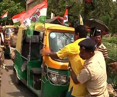 বারুইপুরে অমিত শাহের সভা বাতিলের পর বিজেপি-তৃণমূল সংঘর্ষ, অটো ভাঙচুর