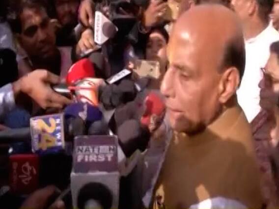 Rajnath Singh after casting vote says, 