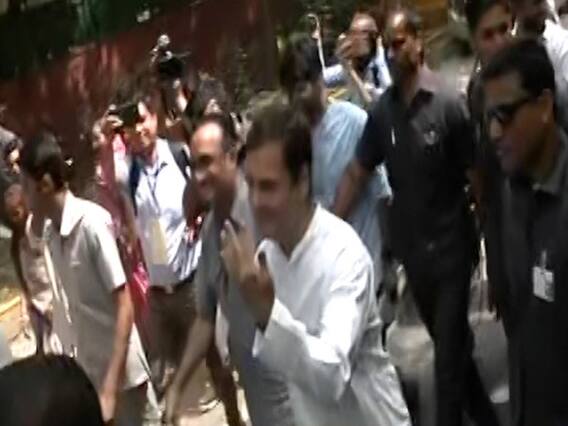 Rahul Gandhi casts vote, says 'PM Modi used hatred, we used love'