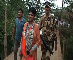 ভোটের ভিআইপি: বিতর্ক নিয়েই ভোটযুদ্ধে ঘাটাল কেন্দ্রের বিজেপি প্রার্থী প্রাক্তন আইপিএস ভারতী ঘোষ