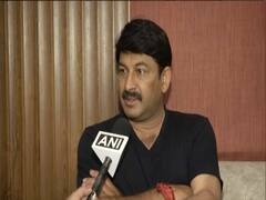 Opposition is blaming EVMs for their loss, says Manoj Tiwari