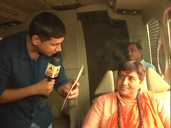 Sadhvi Pragya begins campaigning with full strength