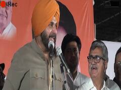 Navjot Singh Sidhu sings 'Vaada Tera Vaada' and attacks PM Modi