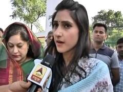 रायबरेली में कांग्रेस विधायक अदिति सिंह ने डाला वोट, देखिए ये खास बातचीत