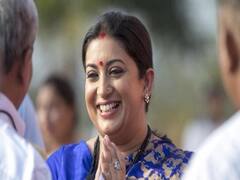 Smriti Irani tweets a poem line after favourable trends 