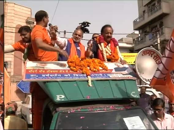 There is competition among AAP & Congress, not BJP: Harsh Vardhan