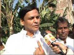 बिहार: हाजीपुर में BJP प्रदेश अध्यक्ष नित्यानंद राय ने डाला वोट, पशुपति पारस की जीत को लेकर दिखे आश्वस्त