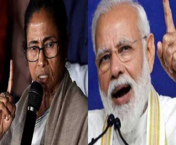 lok sabha election 2019- SEYANE SEYANE-Attack & counter attack of Modi & Mamata on Vidyasagar bust break বিদ্যাসাগরের মূর্তি ভাঙা নিয়ে তরজা, মোদির অভিযোগ, তৃণমূলই এই কাণ্ড ঘটিয়ে বিজেপির ওপর দায় চাপাচ্ছে, প্রমাণ না করতে পারলে জেলে টানব, পাল্টা মমতা