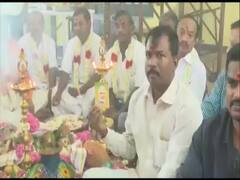 BJP workers perform prayers in Puducherry