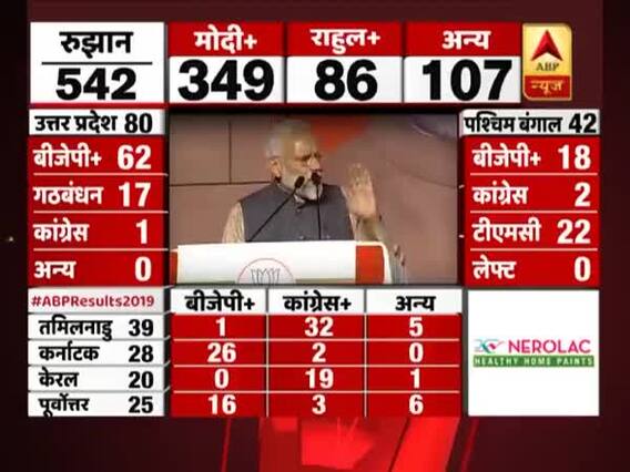 BJP fought entire LS elections in PM Modi's name