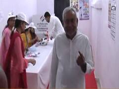 Nitish Kumar casts vote, urges EC to hold elections in lesser phases