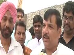 दिल्ली: AAP नेता संजय सिंह ने डाला वोट, सातों सीटें जीतने का किया दावा