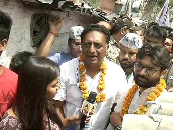 Prakash Raj, Jignesh Mevani do campaign for AAP candidate Atishi Marlena