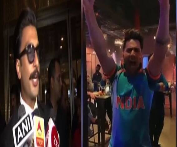 বিশ্বকাপের আগে টিম ইন্ডিয়াকে শুভেচ্ছাবার্তা অভিনেতা রণবীর সিংহ ও বরুণ ধবনের