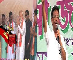 শ্রীরামপুরের সভা থেকে তৃণমূলে ভাঙনের হুঙ্কার মোদির, ভদ্রেশ্বর থেকেই জবাব ফিরহাদের