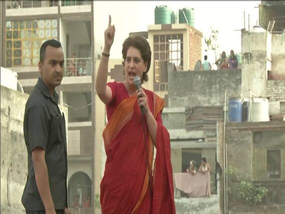 Priyanka Gandhi challenges PM Modi to fight elections on the issue of demonetisation, GST