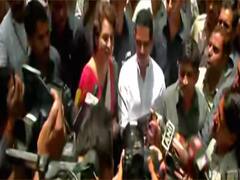 Priyanka Gandhi along with Robert Vadra casts her vote, says it is confirmed BJP is losing 
