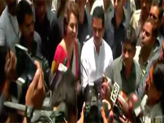 Priyanka Gandhi along with Robert Vadra casts her vote, says it is confirmed BJP is losing 