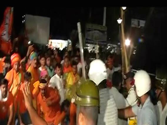 पश्चिम बंगाल में चुनावी हिंसा चरम पर, अमित शाह के रोडशो में हुई आगजनी, TMC समर्थकों पर लगा आरोप