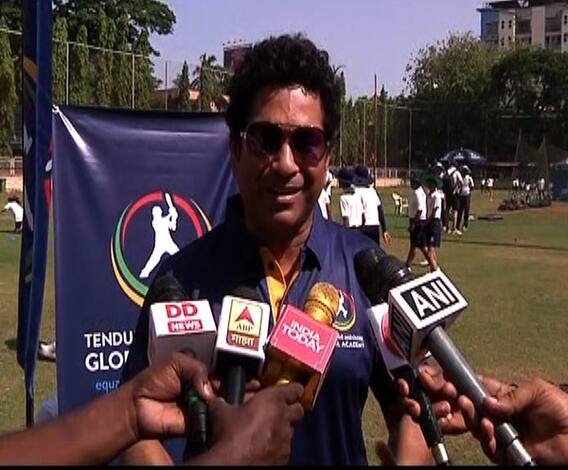 VIDEO | एमआयजीच्या पॅव्हेलियनला सचिन तेंडूलकरचं नाव | मुंबई | एबीपी माझा 