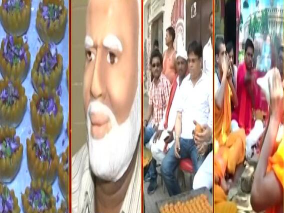 Modi Ladoo, Nitish Ladoo, Kamal Pede being prepared ahead of Lok Sabha Results 2019