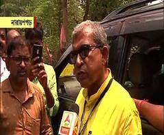 মেদিনীপুরে দিলীপ ঘোষকে ঘিরে বিক্ষোভ তৃণমূল কর্মীদের, আমাদের কর্মীদের ওপর হামলা করেছে বিজেপি, অভিযোগ মানসের