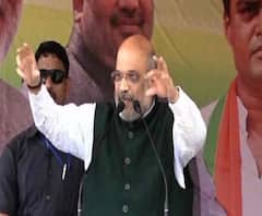 ক্ষমতায় আসার সুযোগ দিন, চিটফান্ড কেলেঙ্কারিতে অভিযুক্তদের পাকড়াও করব, কল্যাণীর সভা থেকে মন্তব্য অমিত শাহের