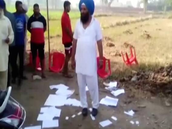 Akali Dal & Congress workers get involved in a fight in Jalandhar