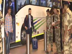 वर्ल्ड कप के लिए इंग्लैंड रवाना हुई टीम इंडिया, एयरपोर्ट पर उमड़े फैंस 